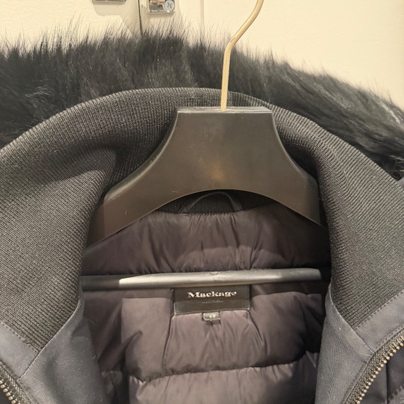 Woman’s Mackage winter jacket size small all black - Picture 9 of 15